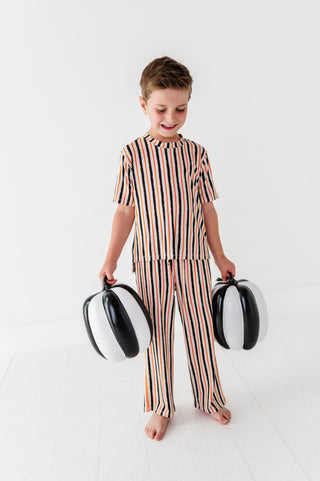 Waverly Stripe Drawstring Pant Set (EST SHIP TIME 1-2 WEEKS)