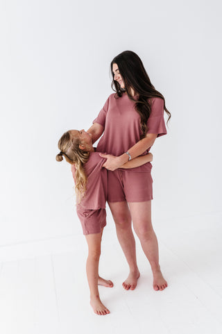 Mesa Adult Drawstring Waffle Knit Set