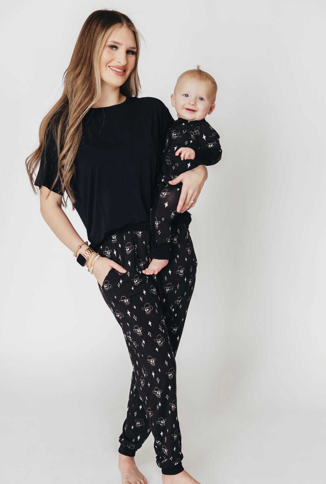 Cowboy Skelly Adult Jogger Pant
