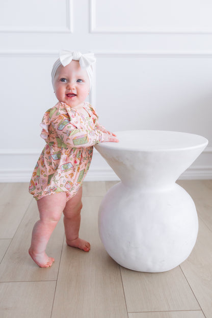 Shamrock Shakes Long Sleeve Ruffle Bubble