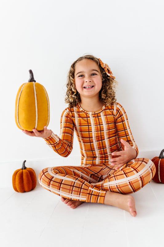 Harvest Plaid Long Set (EST SHIP TIME 3-4 WEEKS)