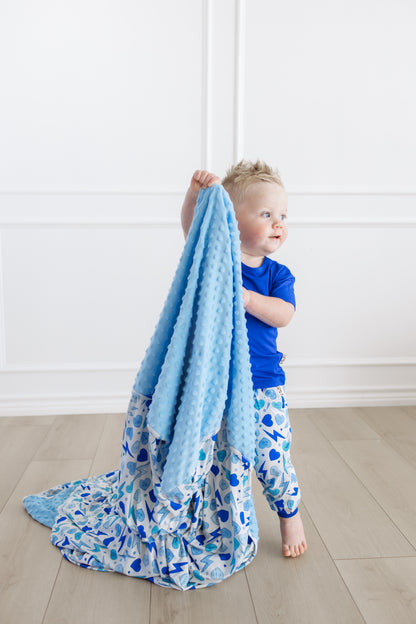 Love Struck Minky Dot Blanket