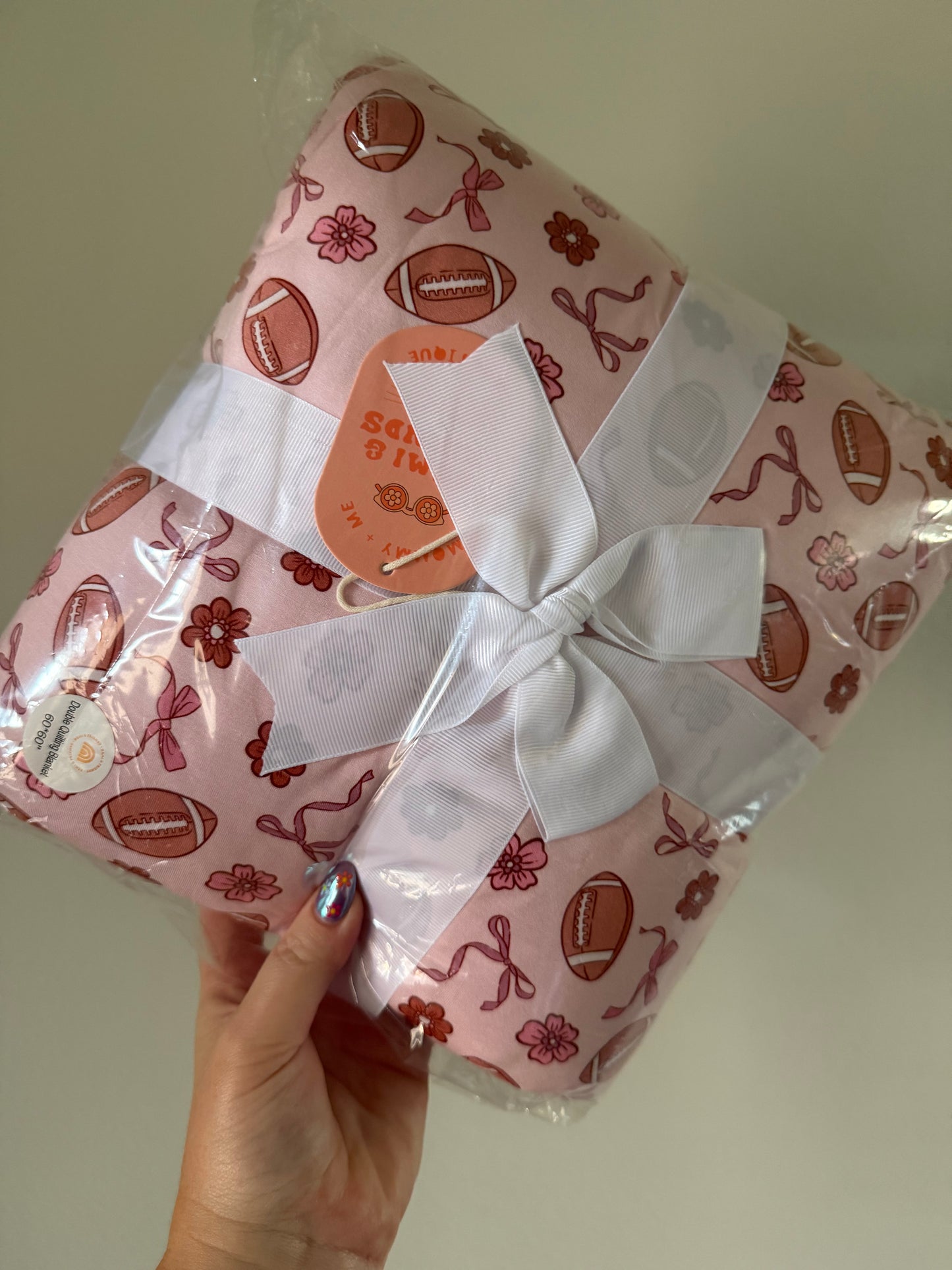 Friday Night Florals Cloud Quilted Blanket (EST SHIP TIME 3-4 WEEKS)