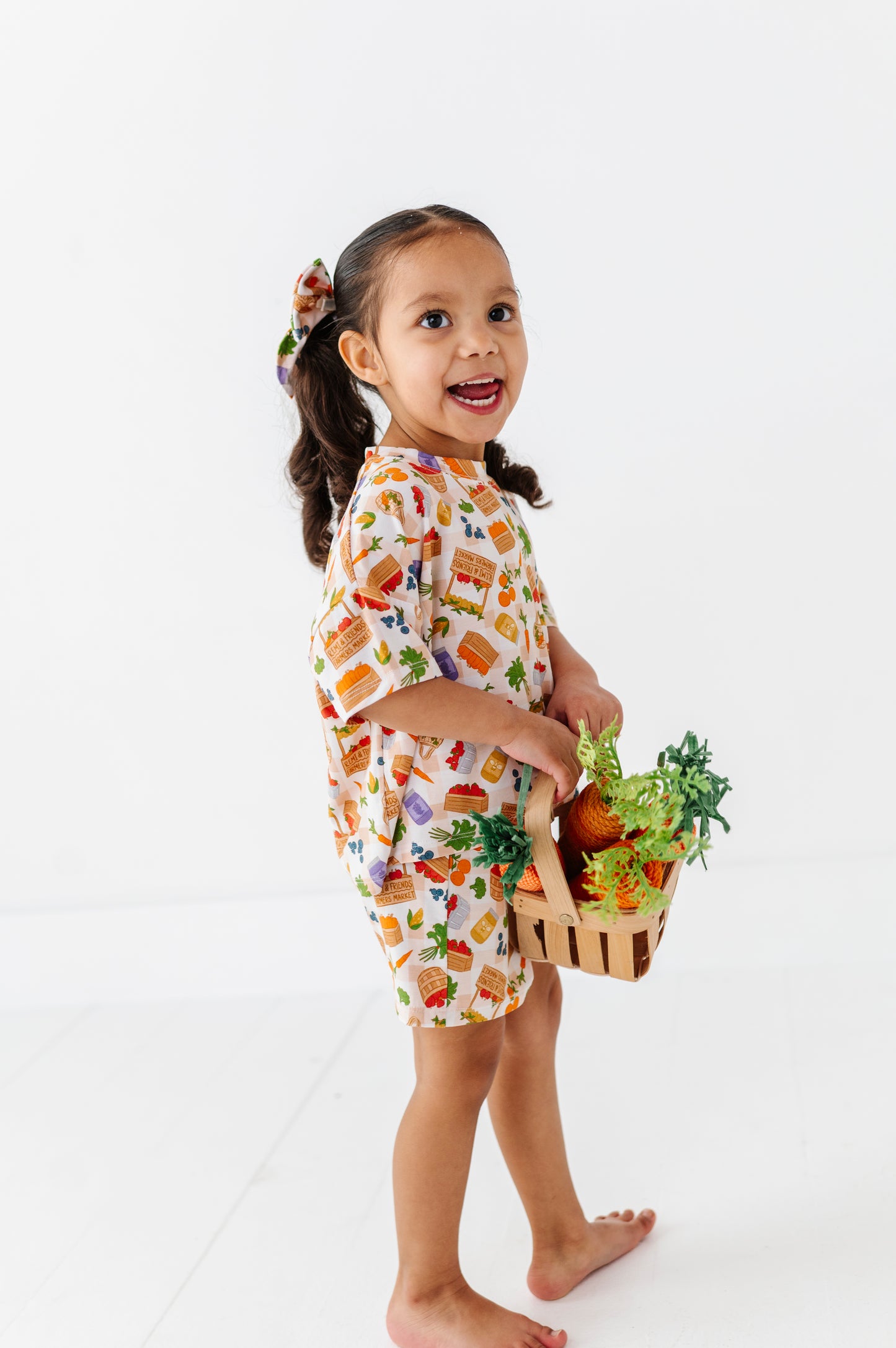 Farmers Market Drawstring Short Set