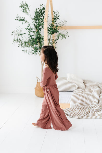 Earth Tones Wide Leg Romper