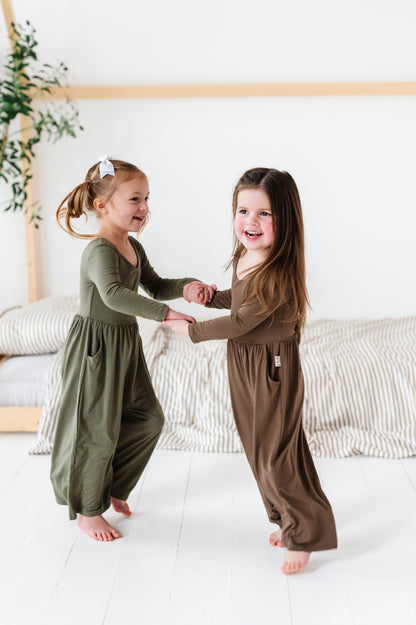 Earth Tones Wide Leg Romper