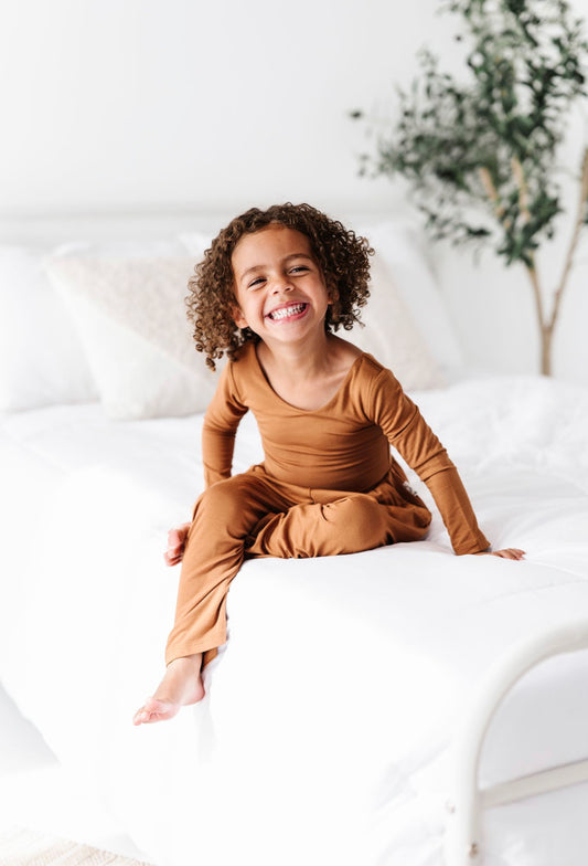 Cinnamon Neutrals Wide Leg Romper