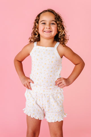 Buttercream Wishes Pointelle Tank Set