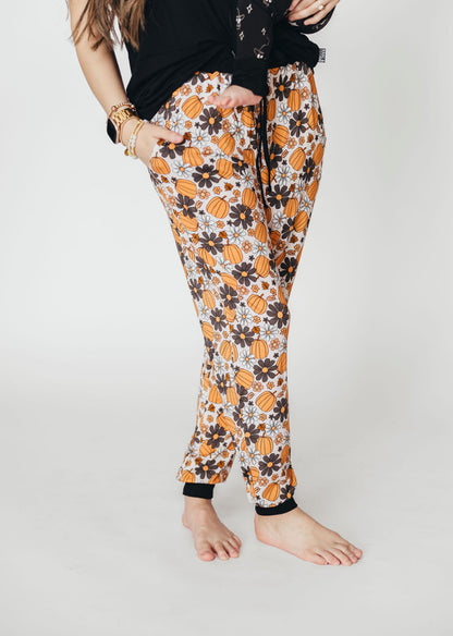 Harvest Blooms Adult Jogger Pant