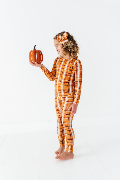 Harvest Plaid Long Set (EST SHIP TIME 3-4 WEEKS)