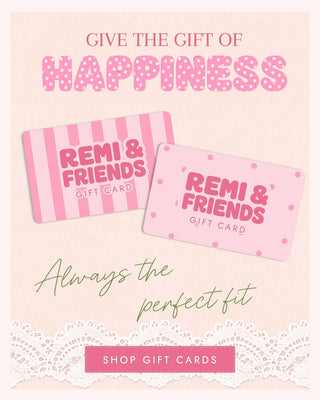 gift cards at remi and friends